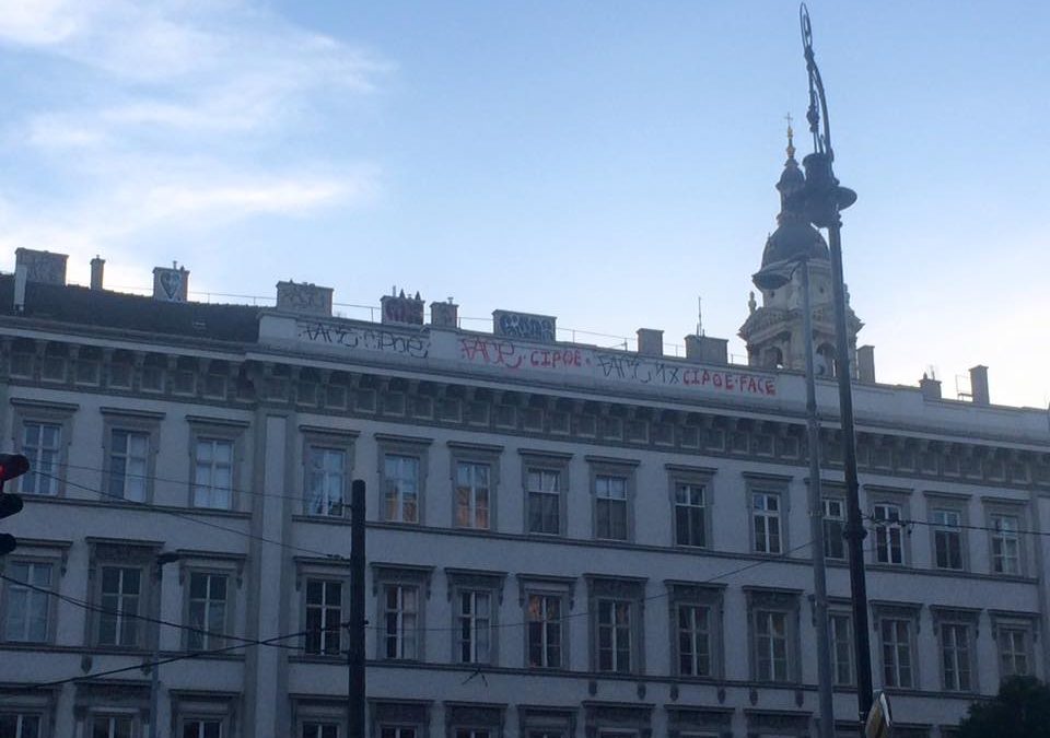 „CIPOE” titokzatos graffiti: művészet vagy provokáció?